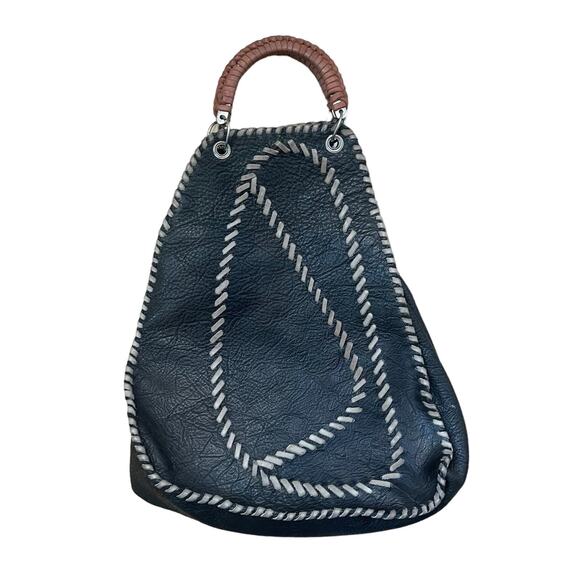 Dora Schabel Handmade One of a Kind Leather Handbag - Picture 2 of 7